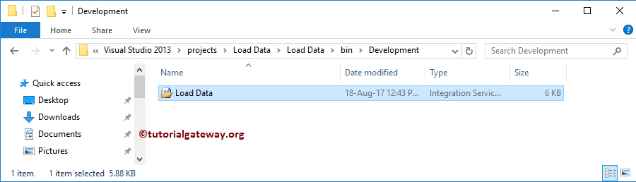 View Package in local file system 2