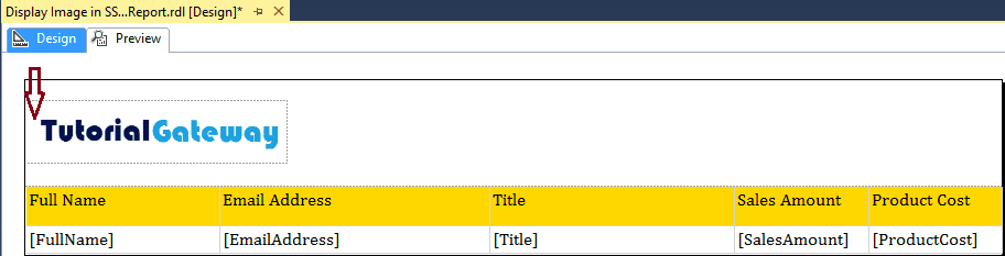 Display Image in Report 16