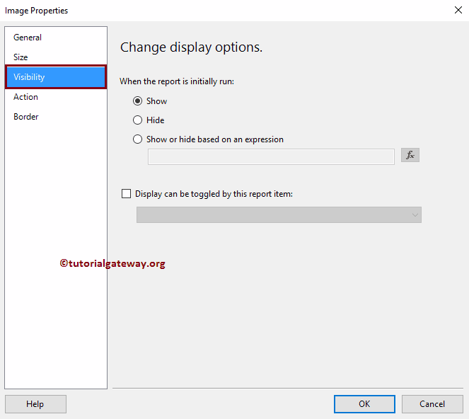 Visibility properties