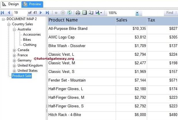 View Document Map Labels 16