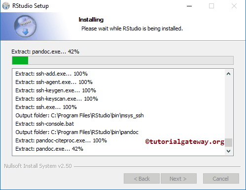 Download and install R Studio 9