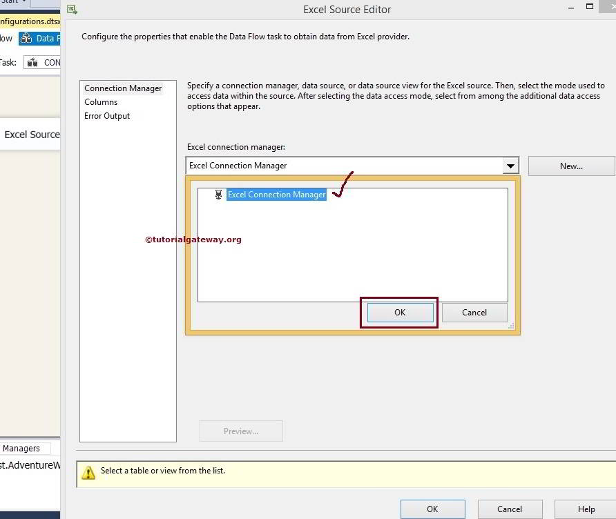 EXCEL Source in SSIS 4