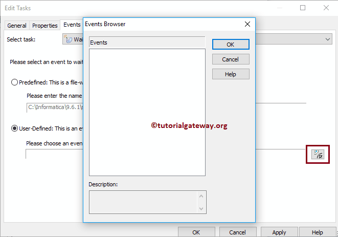 Event Wait Task in Informatica 17