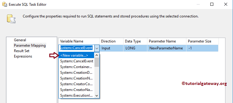 Choose New Variable option 13