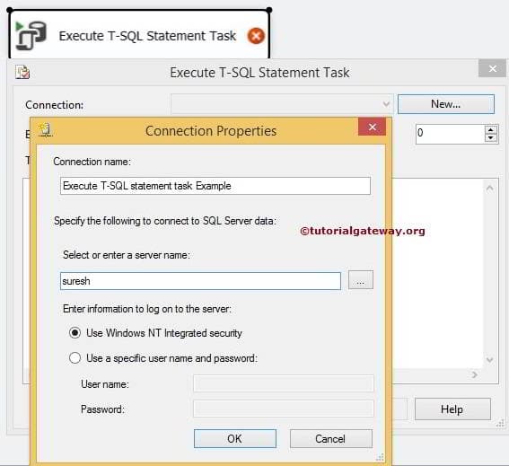 Execute T-SQL Statement Task 4