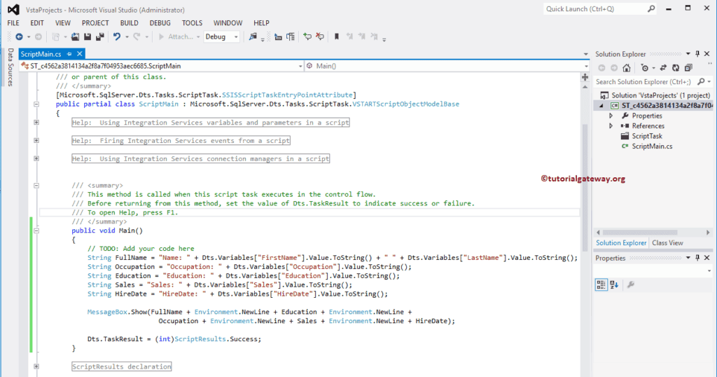 C# code to Execute in Single Rowset 12