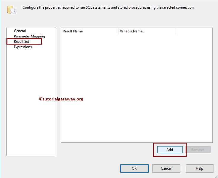 Add Result Set for Execute in Single Rowset 7