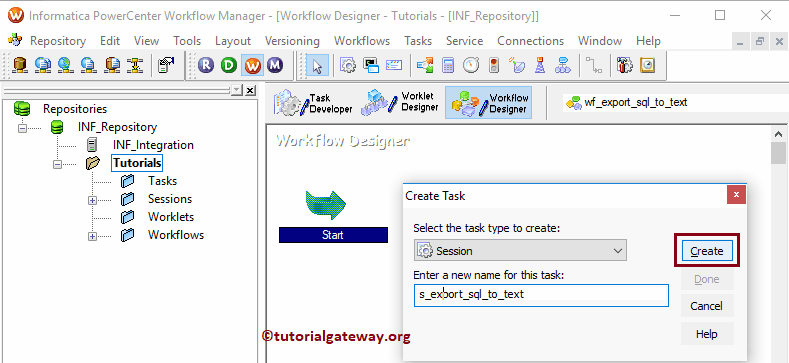 Name the Session Task