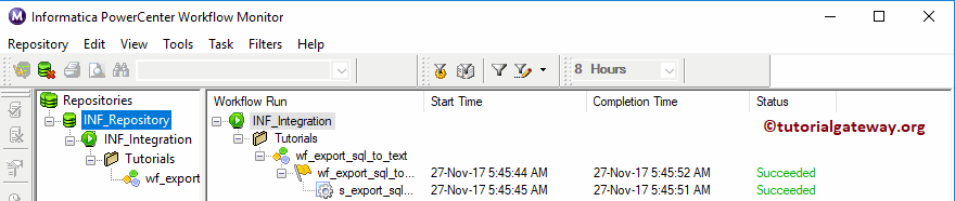 Export Data from SQL Server to Flat File in Informatica 32