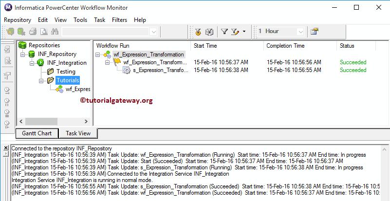 Expression Transformation in Informatica 15