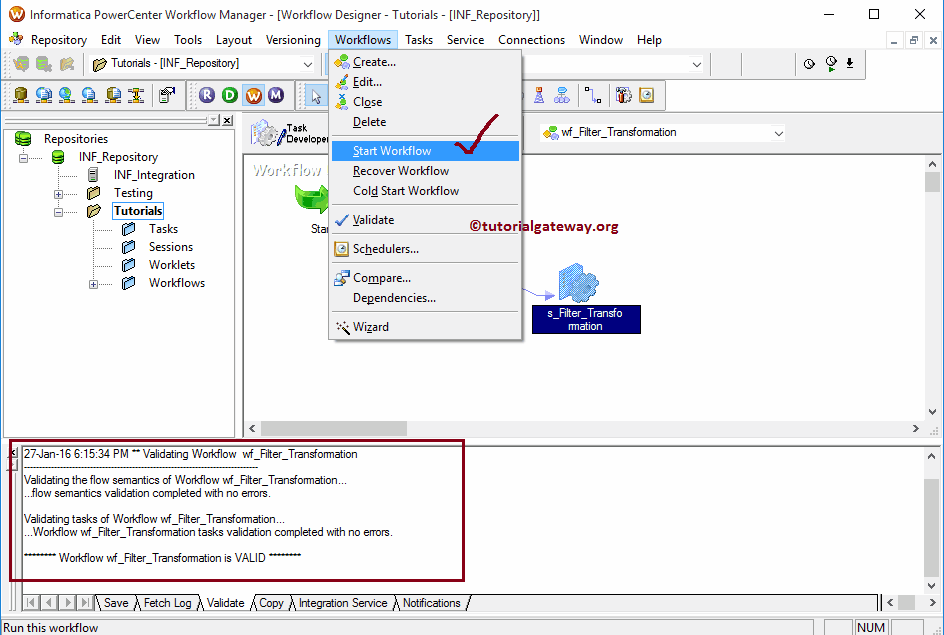 Filter Transformation in Informatica 18