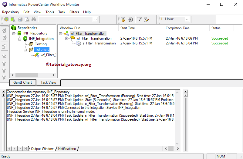 Filter Transformation Workflow 19