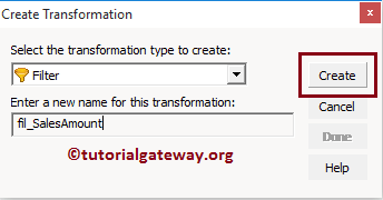 Filter Transformation in Informatica 7