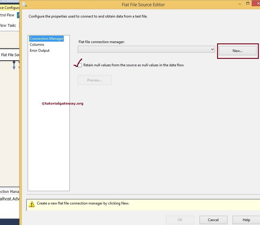 Flat File Source in SSIS 3