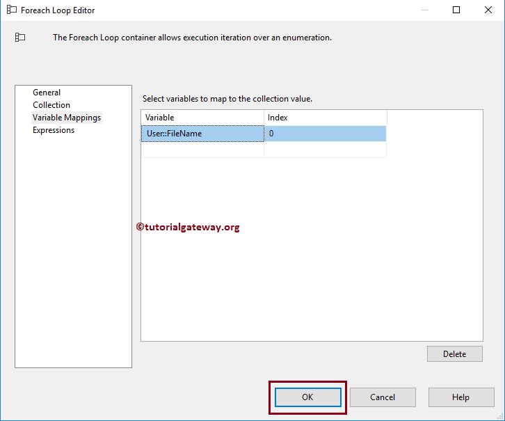 Foreach Loop Variable Mapping