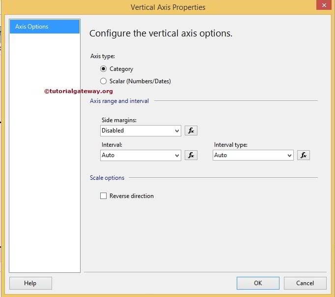 Format Data Bars Vertical Axis 7