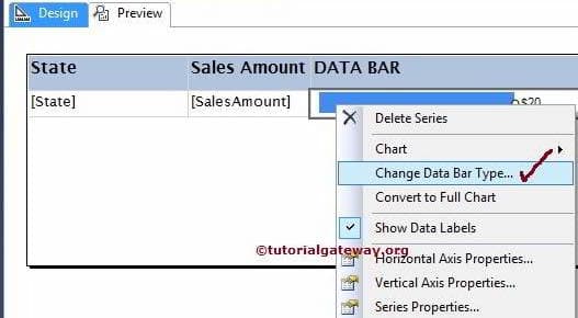 Change Data Bar Type 8