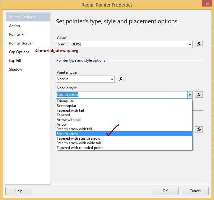 Choose Pointer Type 7