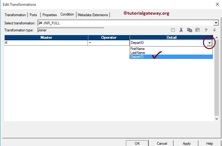 Full Outer Join in Informatica 10