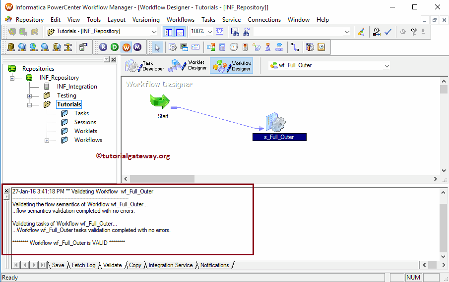 Full Outer Join in Informatica 15