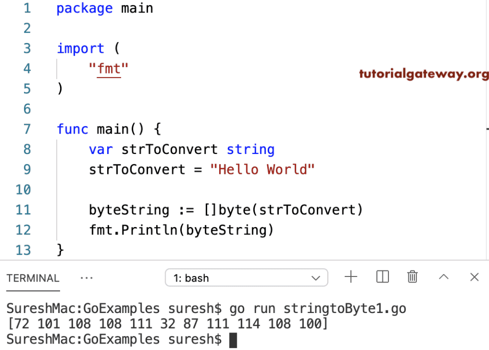 String to Byte Array Conversion