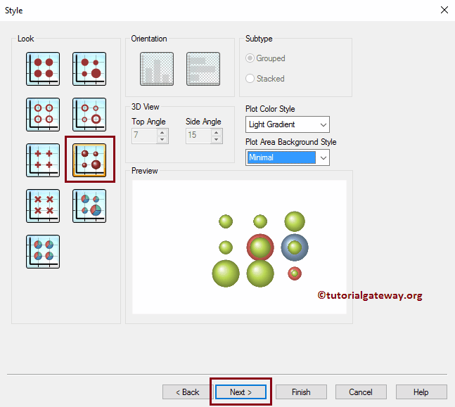 Grid Chart in QlikView 10