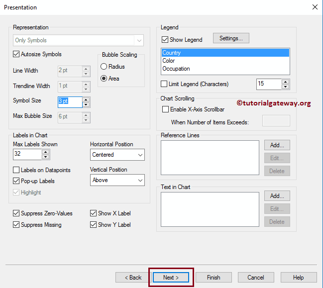 Changing the Symbol Size 11