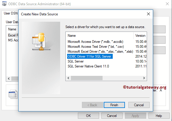 How to Create ODBC Connection for Windows 3