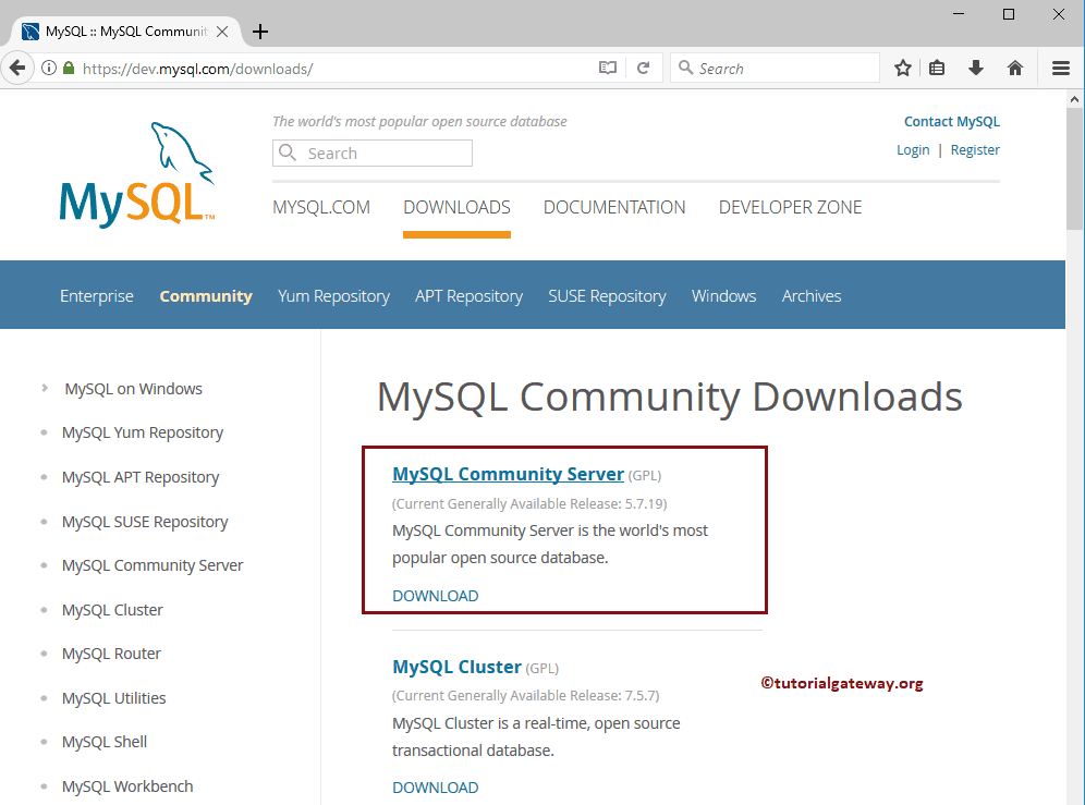 How to Download MySQL 3