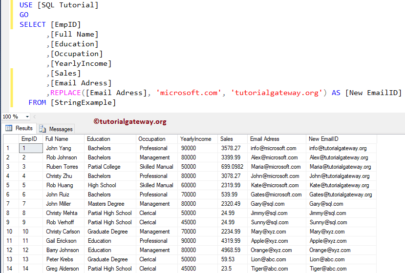 How to Replace String 3