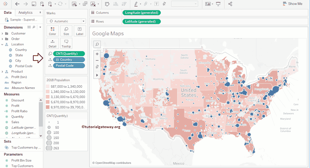 How to Use Google Maps in Tableau 4