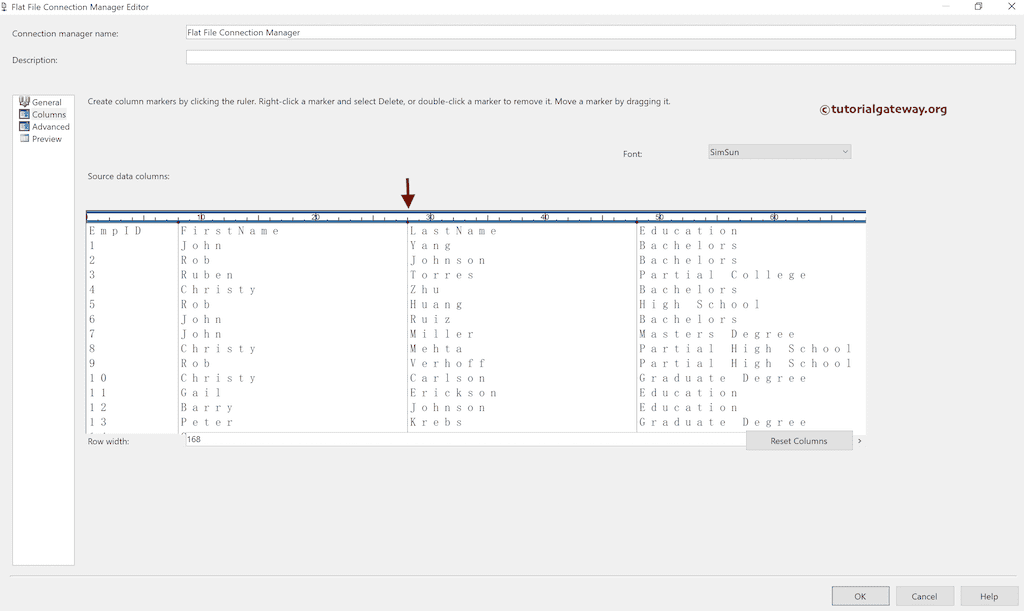 SSIS Load Fixed Width Flat File Data to SQL Server 5