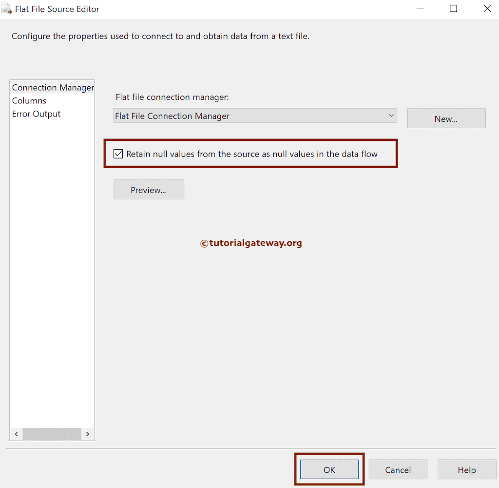 SSIS Load Flat File Blanks as NULLS in SQL Server 8