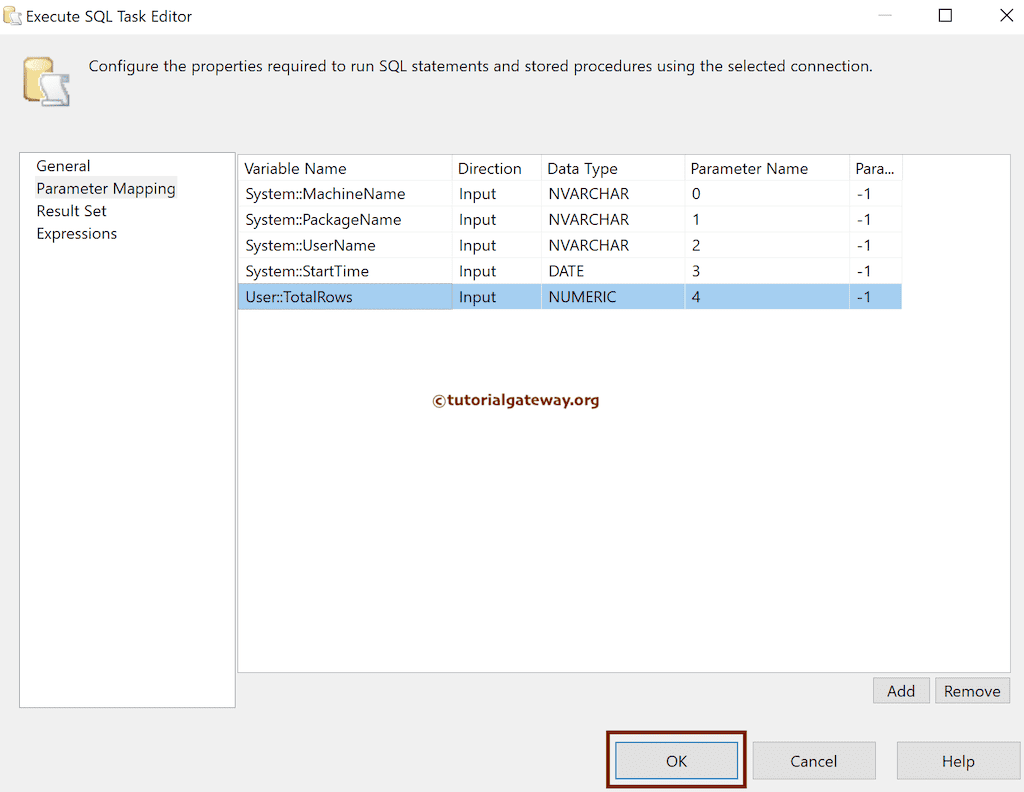 SSIS Row Count Transformation to Log Inserted Rows