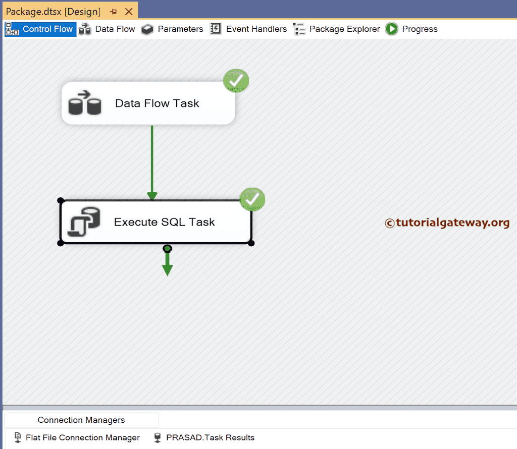 Run the SSIS Row Count Transformation to Log Inserted Rows package