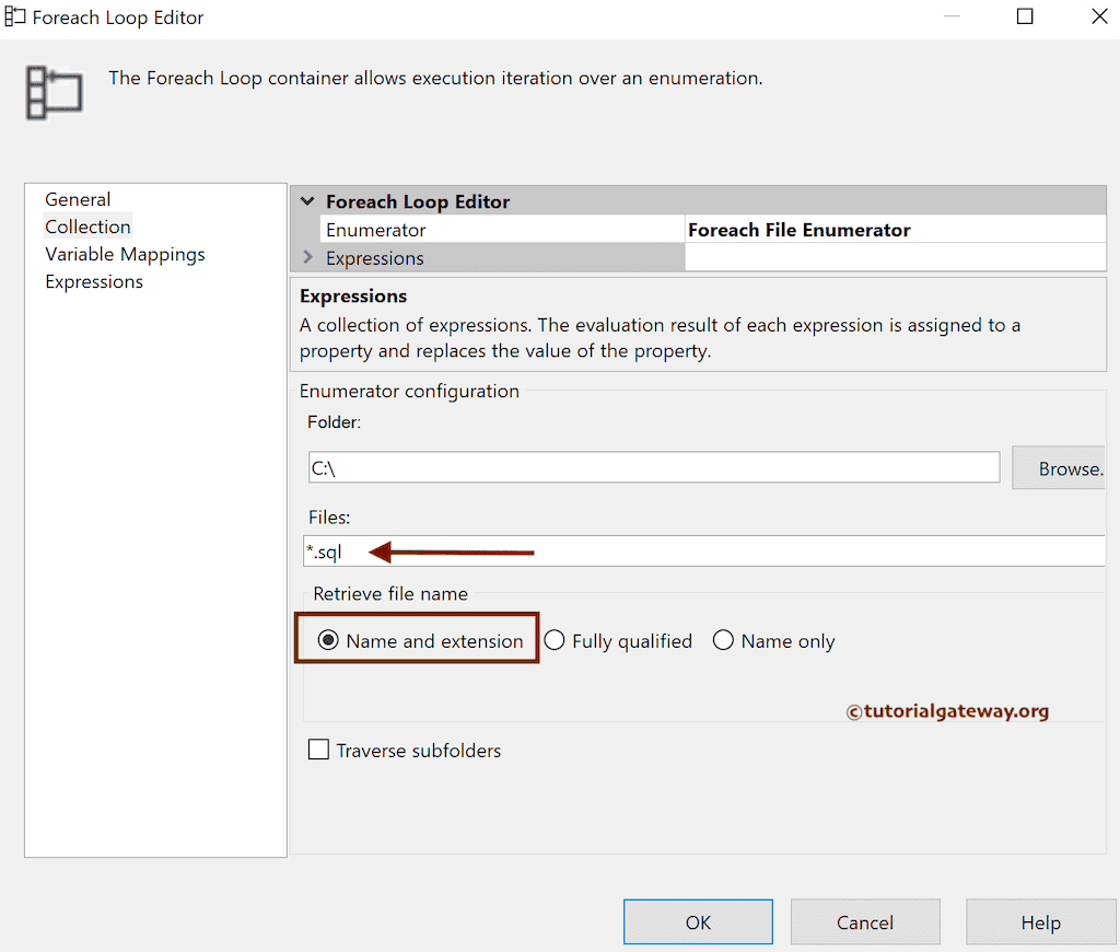 SSIS Execute SQL Task to run Multiple Query Files 5