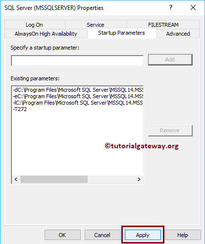 Click Apply Button 6