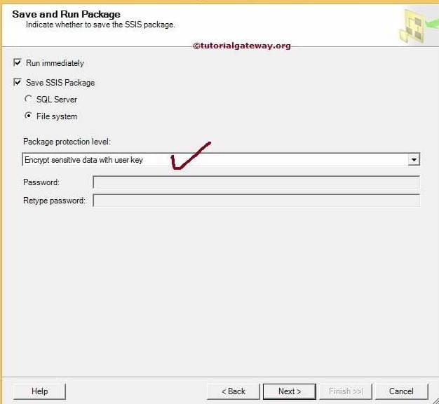 SSIS Import Data from Flat File to SQL Table Using Import and Export Data Wizard 13