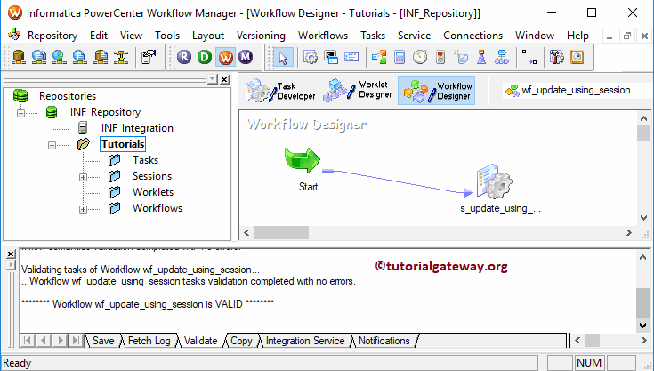 Informatica Update Strategy using Session Properties 23