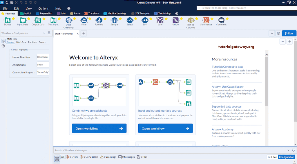 Open the Designer application