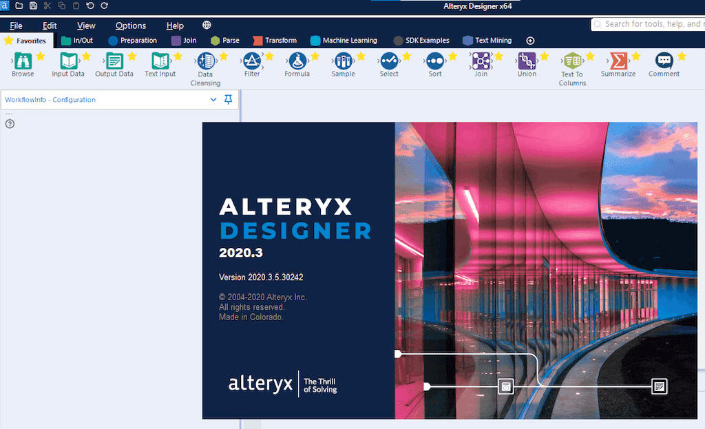 It Opens the designer tool Window