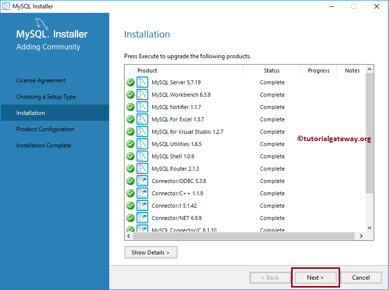Install MySQL on Windows 11