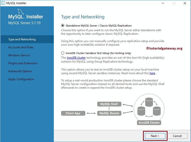 Choose the Type of Networking 13