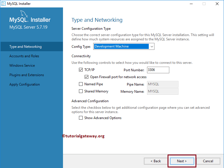 Check the Port Number 15