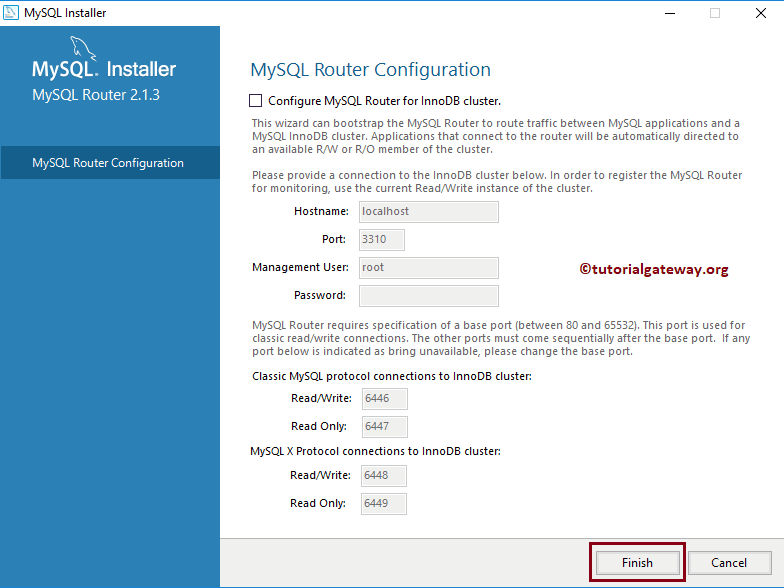 Check Router configuration and Click Next button 25