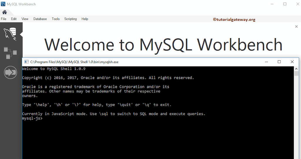 Connect from Command Prompt 31