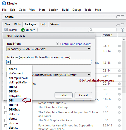Type the first letter to choose the available one 9