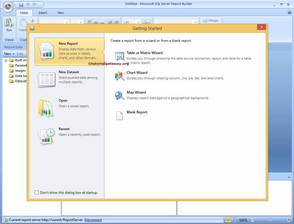 Install Report Builder 4