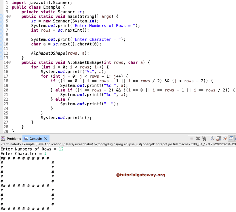 Print Alphabet B Pattern