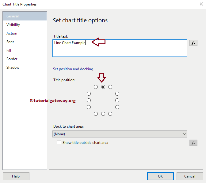 Change Title Position
